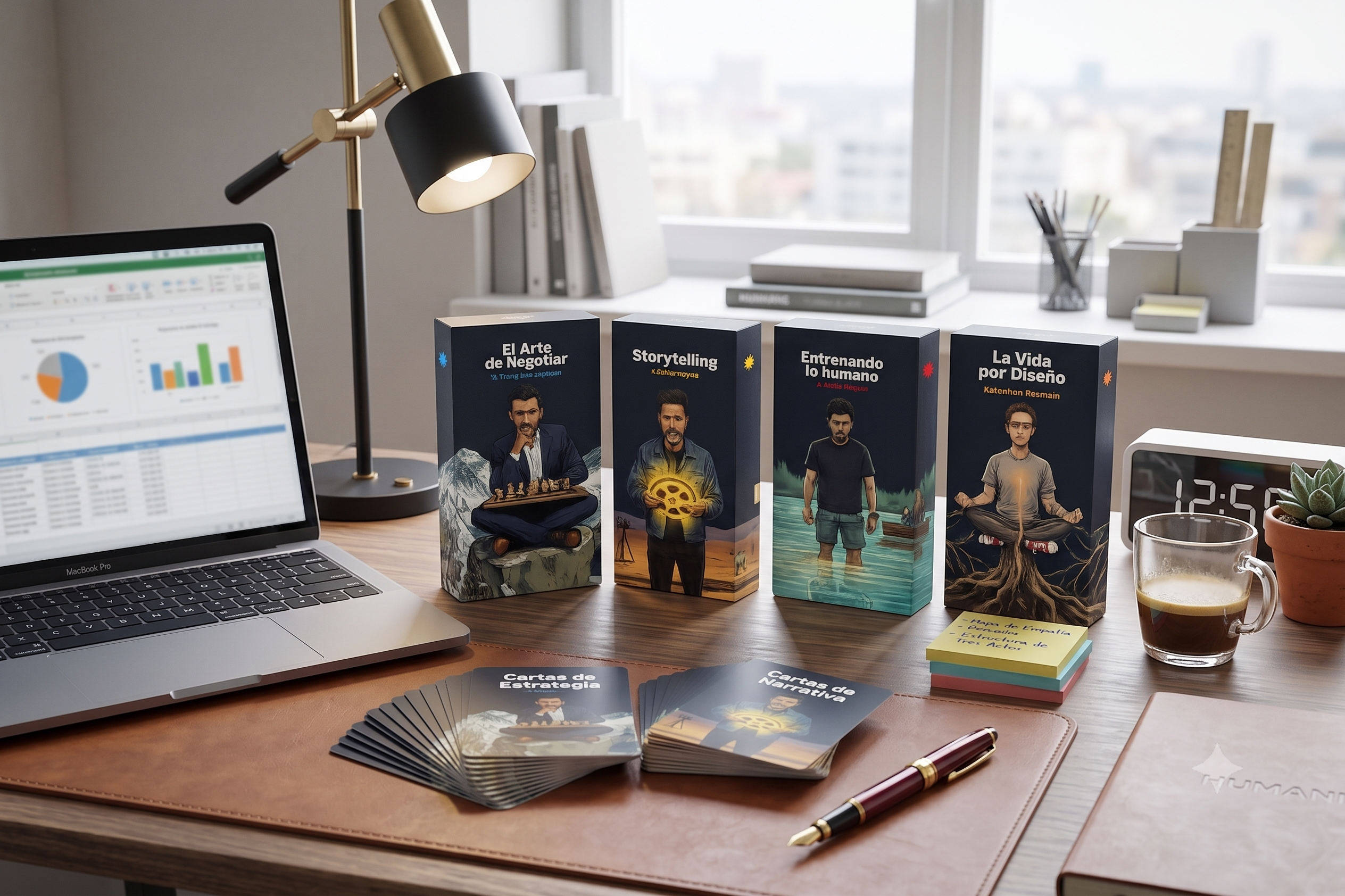 Pack Completo Humani — Los 4 Decks